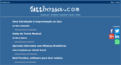Desktop Screenshot of jazzbossa.com